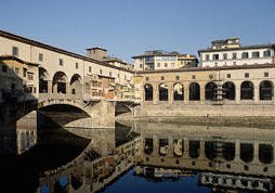 Ponte Vecchio over the Arno River Florence Italy