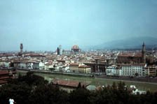 View of Florence from a Hillside